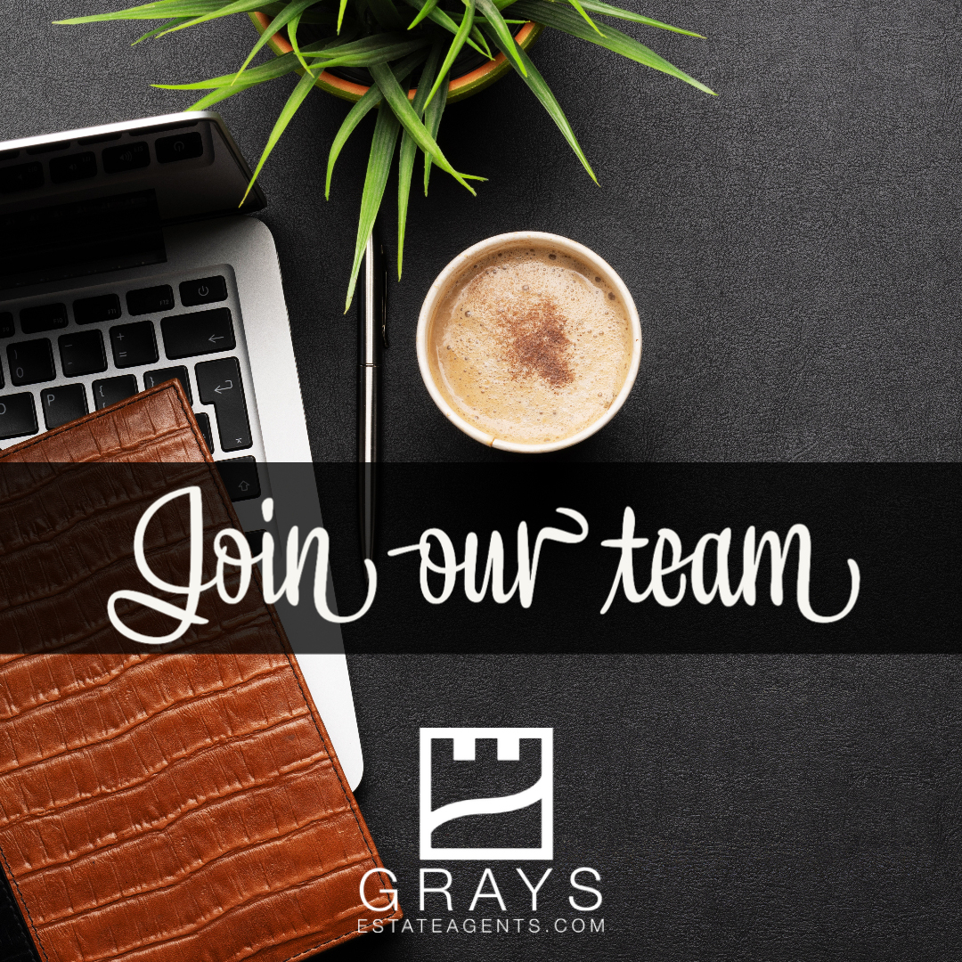Advert advertising a job vacancy at Grays estate agents